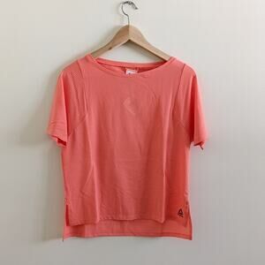 Reebok Perforated Tee Size XS Athletic Running Workout